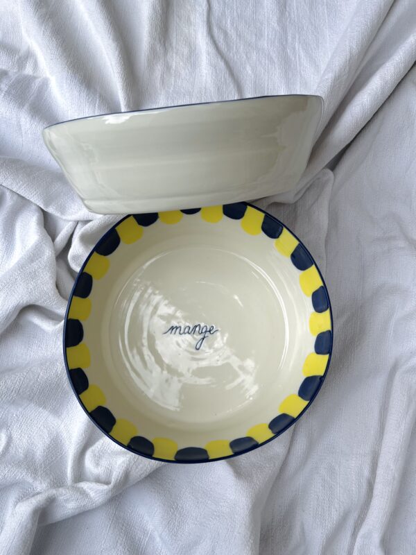 Saladier en porcelaine HYMY CERAMIQUE