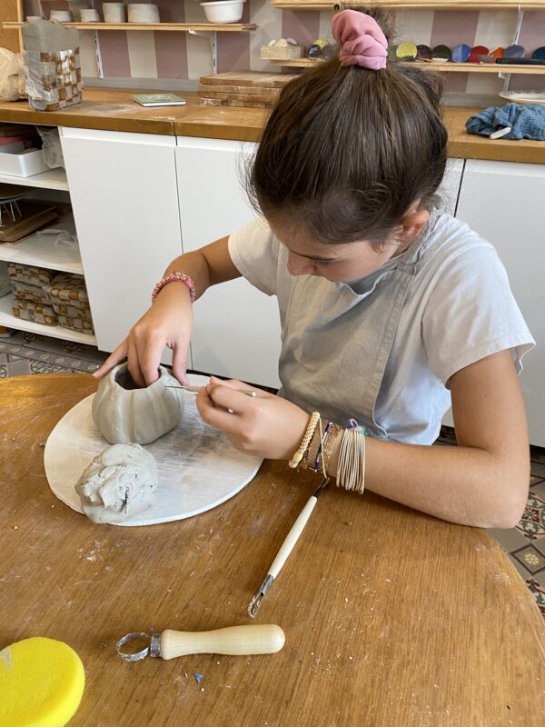 Atelier poterie enfants